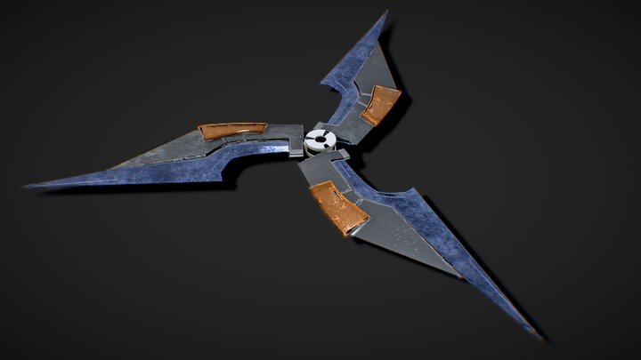 turok rage wars boomerang 3D Model