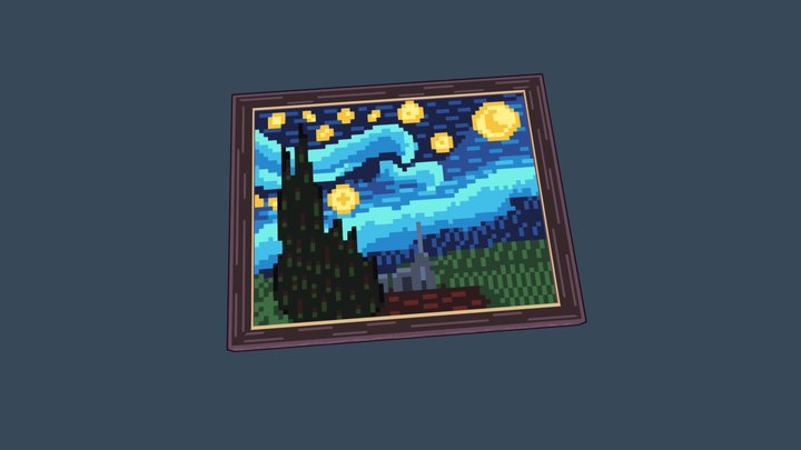 Starry Night Painting