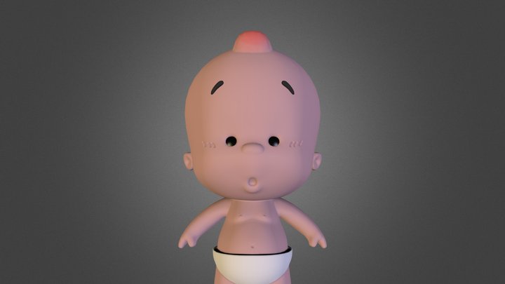 Baby 3D Model