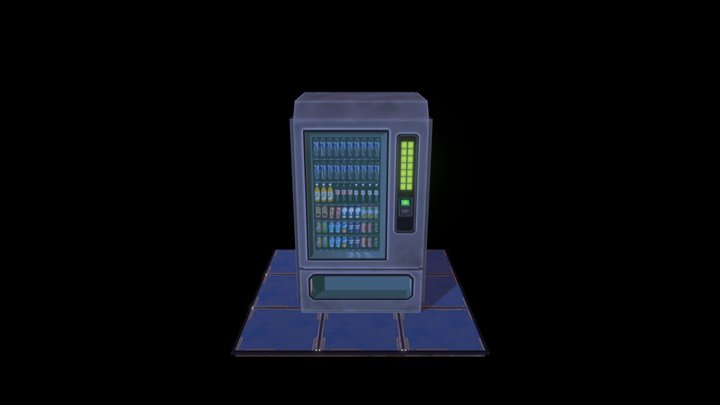Vending Machine for Mantra 3D Model
