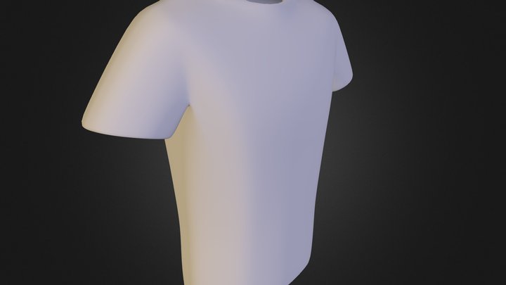 3D T-Shirt 3D Model