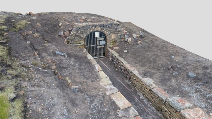 Carrs Mine Entrance Nenthead Mines 3D Model