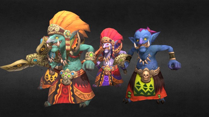 Fantasy-monster-charcter-creature 3D models - Sketchfab