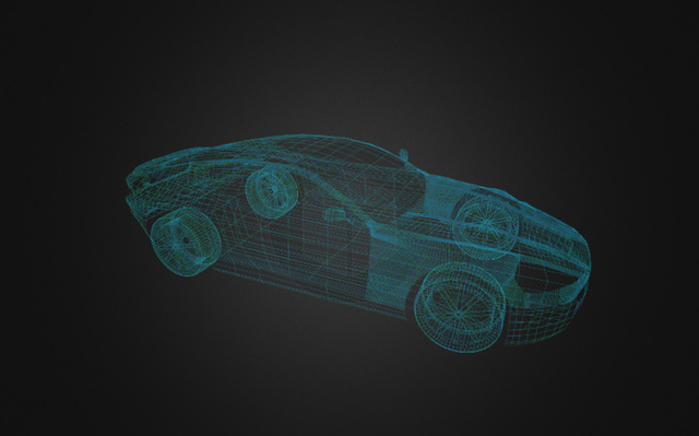 Aston Martin DB9_v4 3D Model