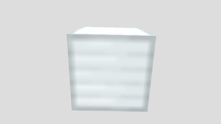 medium kitchen drawer for minecraft 3D Model