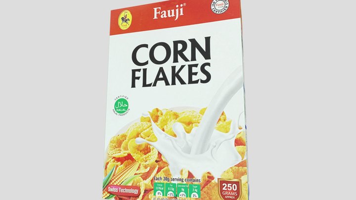 Corn Flakes 3D Model