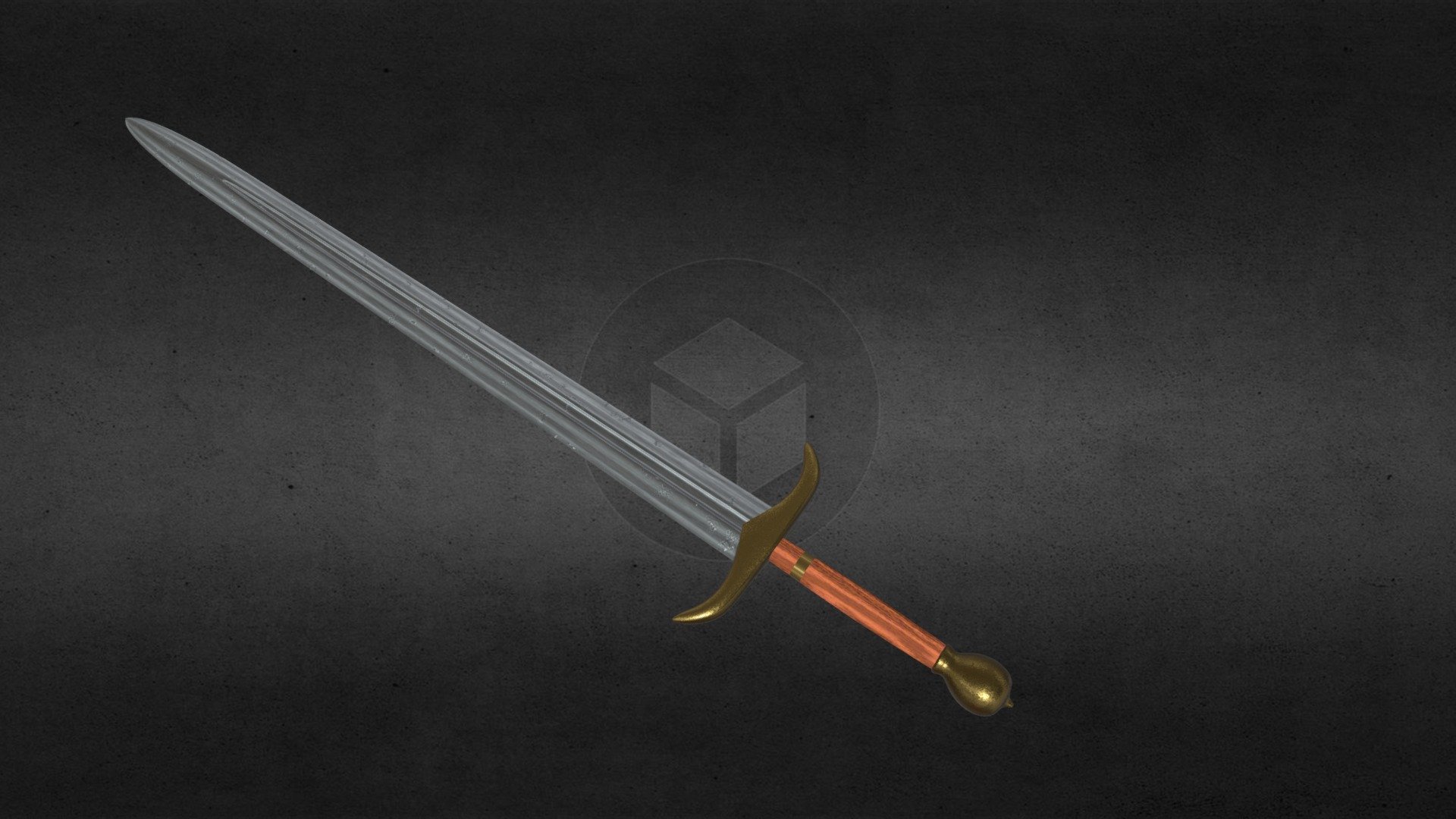 Longsword1 - 3D model by patrockflame [5fe200d] - Sketchfab