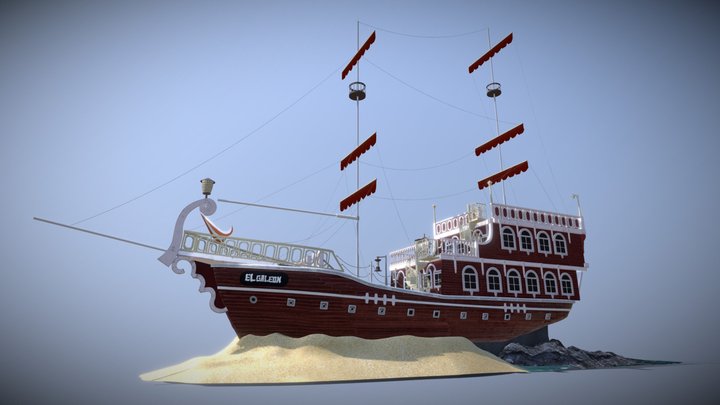 GALEON / Antofagasta - Chile 3D Model