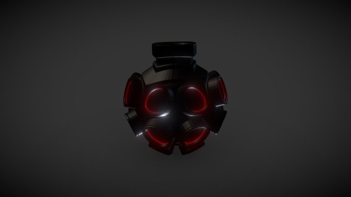 PULSIVE GRANADE 3D Model