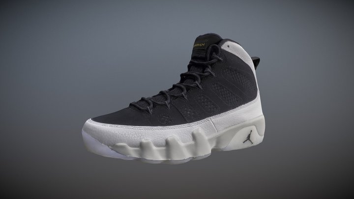 Jordan 9s 3D Model