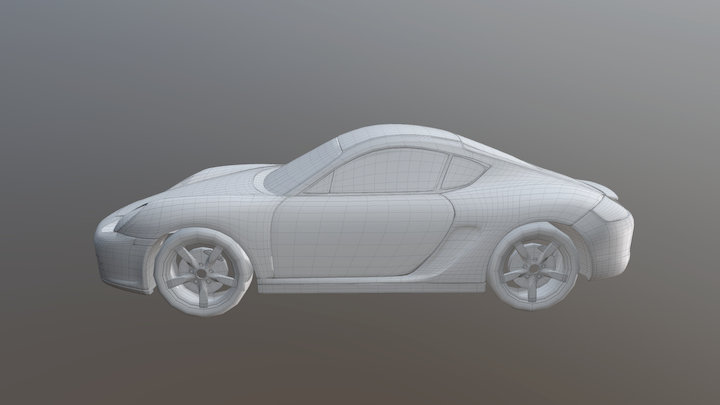 Porsche Cayman 3D Model