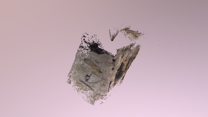 Tudor Chimney Flue, Kirby Hall Point Cloud 3D Model