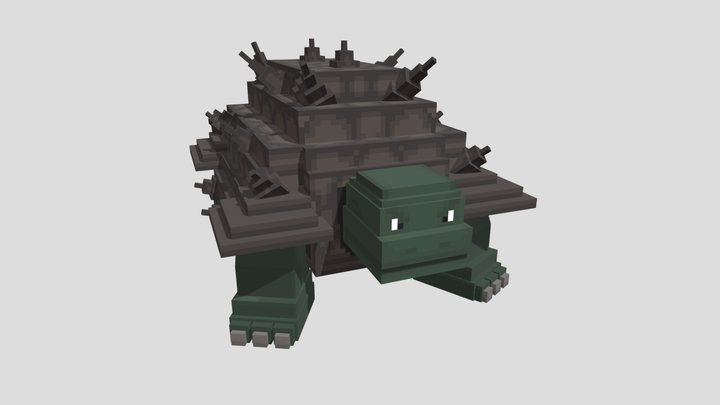Terraria Jungle Tortoise 3D Model