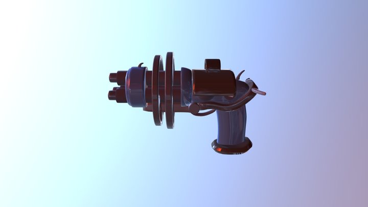 Arma Espacial 3D Model