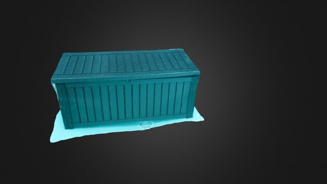 Pool Treasure Chest 3D Model