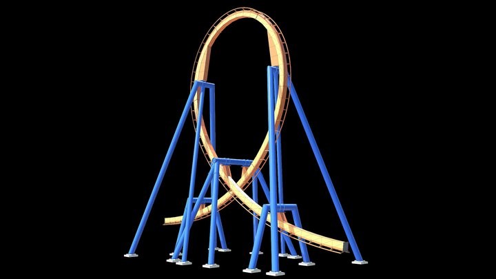 B&M Invert Loop 3D Model