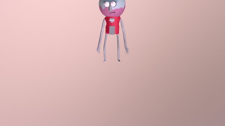 Regular Show Benson 3D Model