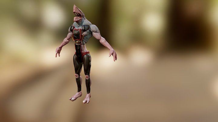 Creature - Forg 3D Model