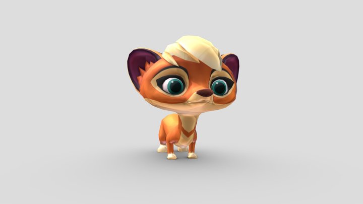 Лео и тиг мила/leo and tig mila(не риг) 3D Model