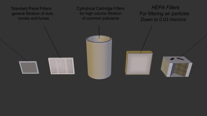 DiversiTech - Air filters 3D Model