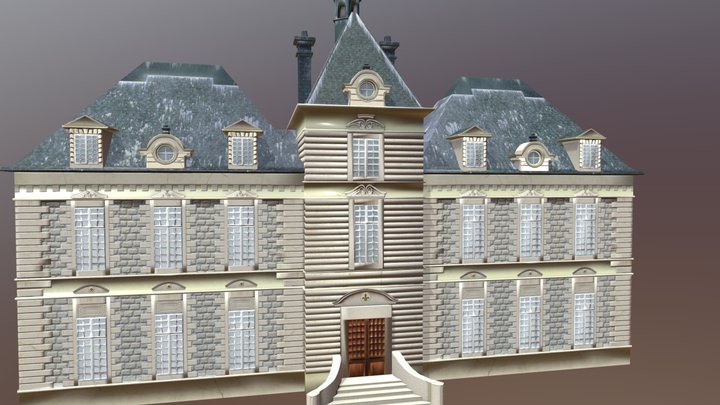 Chateau de Moulinsart 3D Model