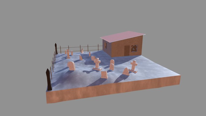 Graveyard 3D Model