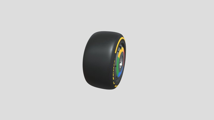 F1Wheel 3D Model
