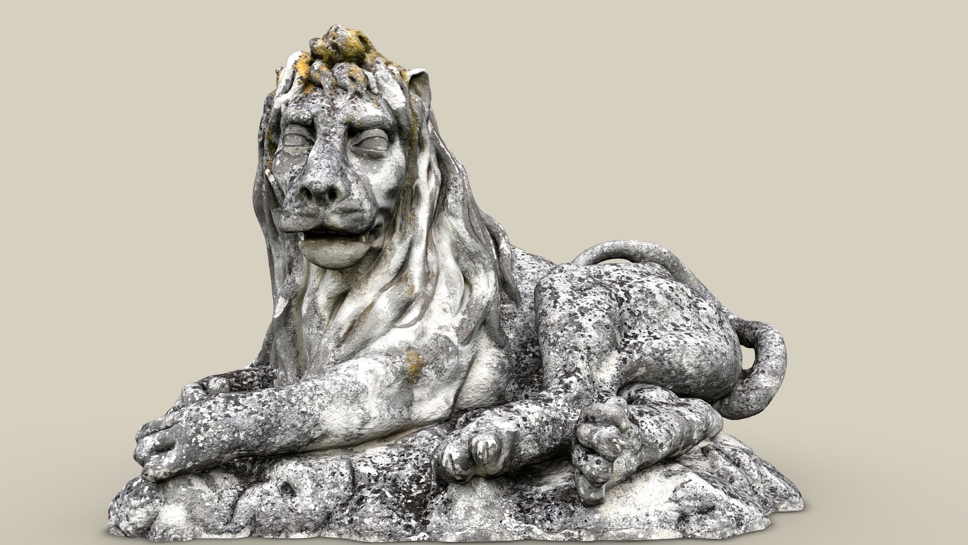 Löwe — Sketchfab embed 3D viewer