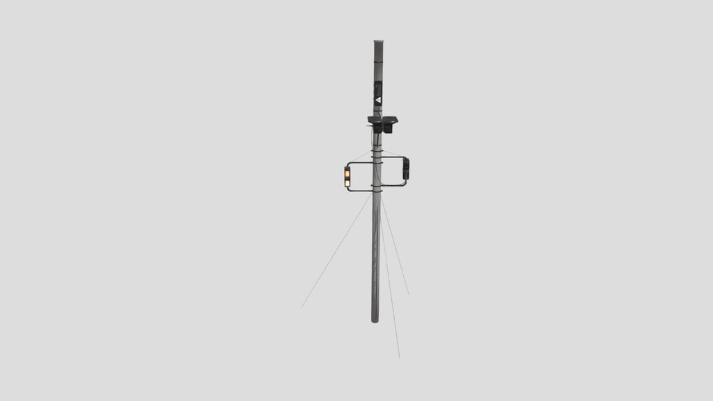 Futuristic Street Lamp