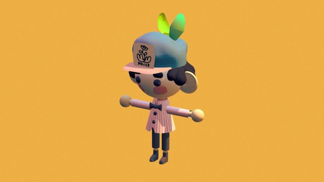 Plant Police 3D Model