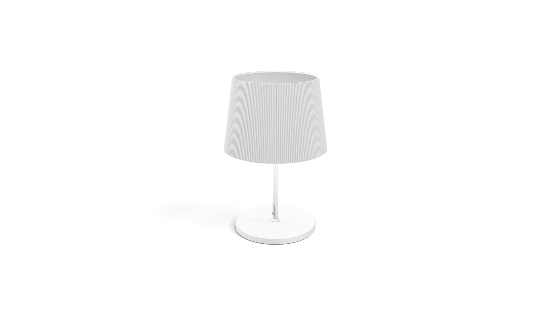 Lofty Table Lamp, Matt White