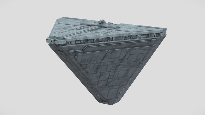 Imperial Class 4 Container Transport - Star Wars 3D Model
