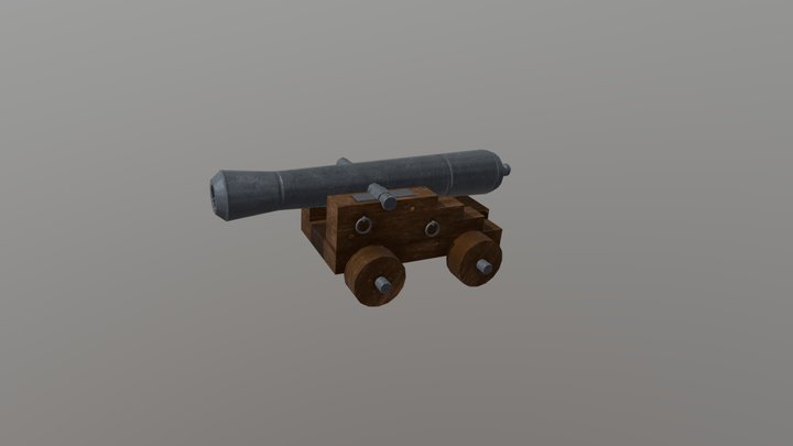Cannon 3D Model