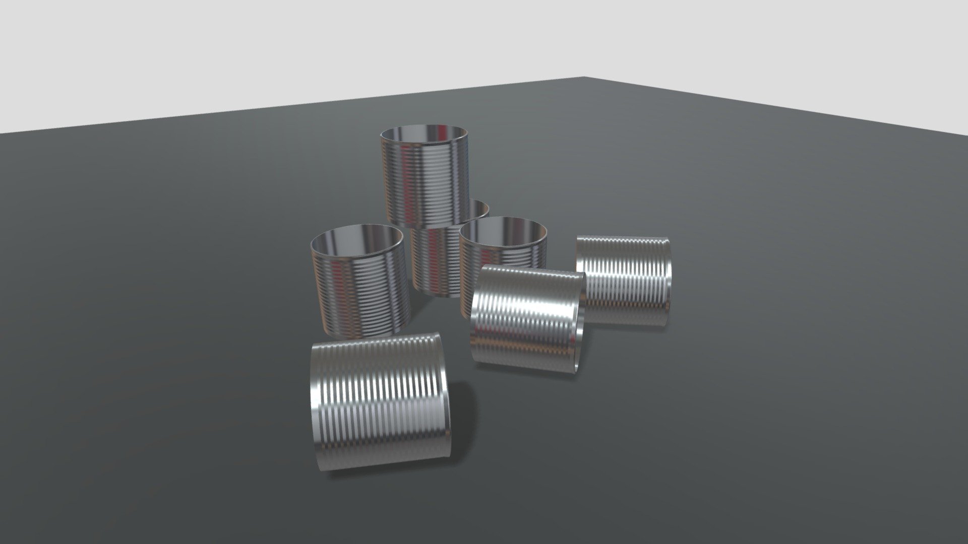 pile of tins cans