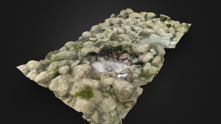 Cham ZG, Switzerland - Täubmatt Underwater Mound 3D Model