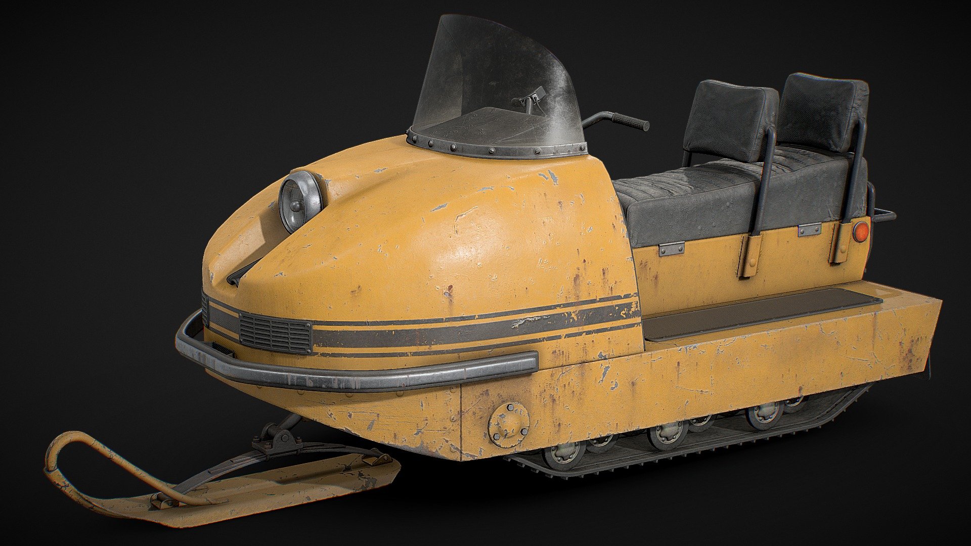 Snowmobile Buran - Buy Royalty Free 3D model by Slava Izvekov ...