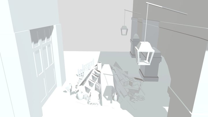 Barricada 3D Model