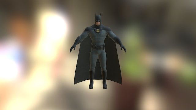 2v2ejdhdqa- Earth1 Batman 3D Model