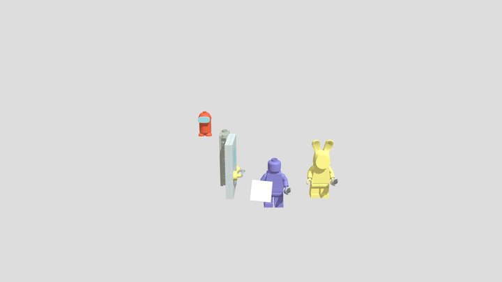 purpleguy lego 3D Model