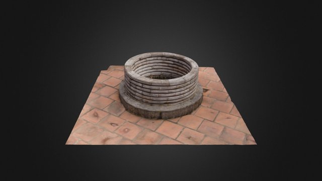 Giếng nước ở chùa Dâu 3D Model