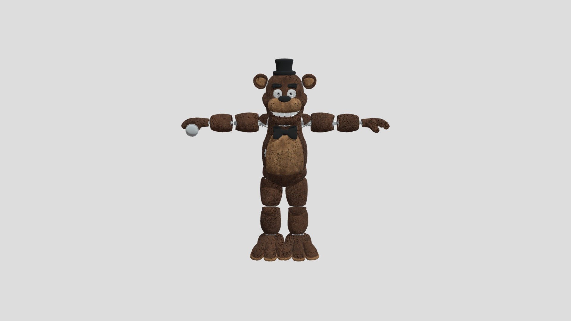 Freddy Fazbear Remastered - Download Free 3D Model By Tfbonn [5fef751 ...