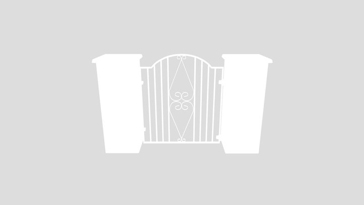 Metal Garden Gate