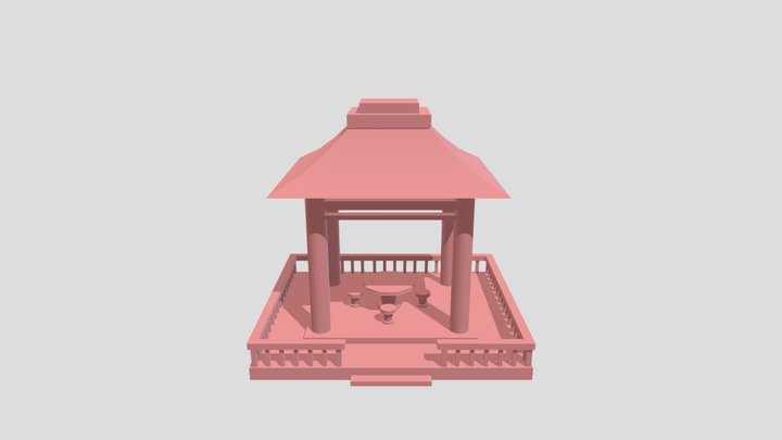 Resting Area 3D Model