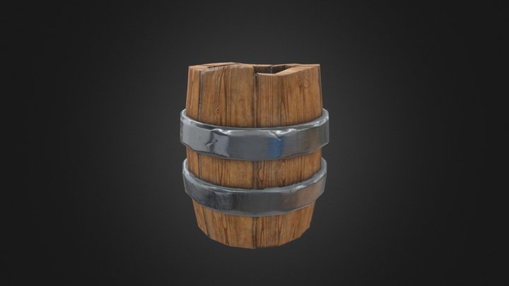 Barrel 3D Model