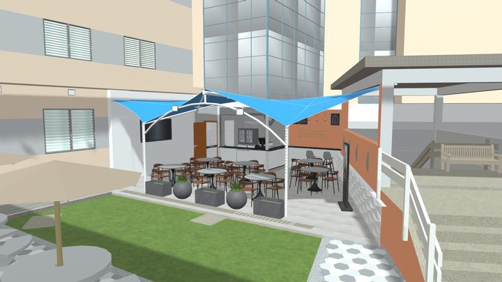Cafeteria 3D models - Sketchfab