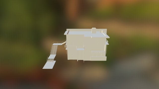 Casa 2 plantas 3D Model