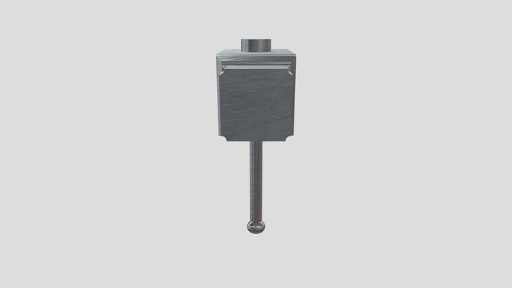 Hammer Texture 3D Model