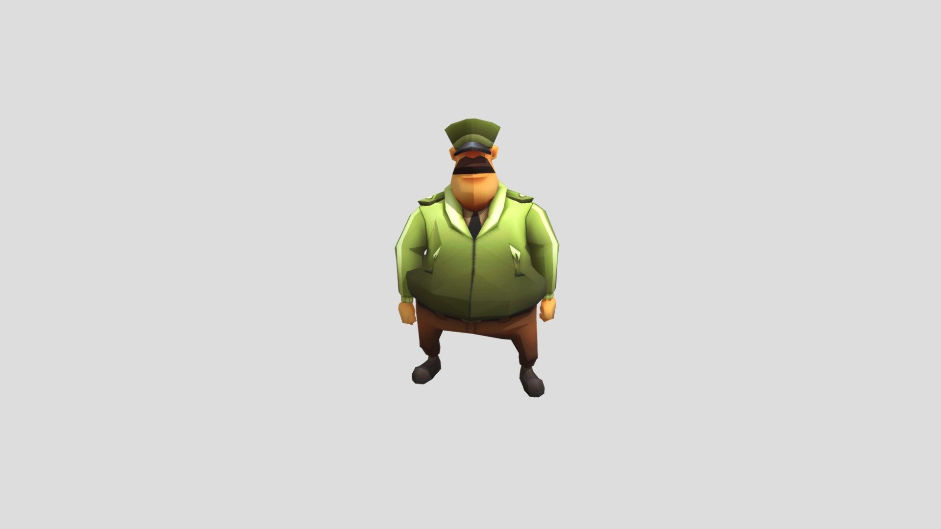 Inspector Gangnam Style - Download Free 3D model by mohd.akmal.mahyudin ...