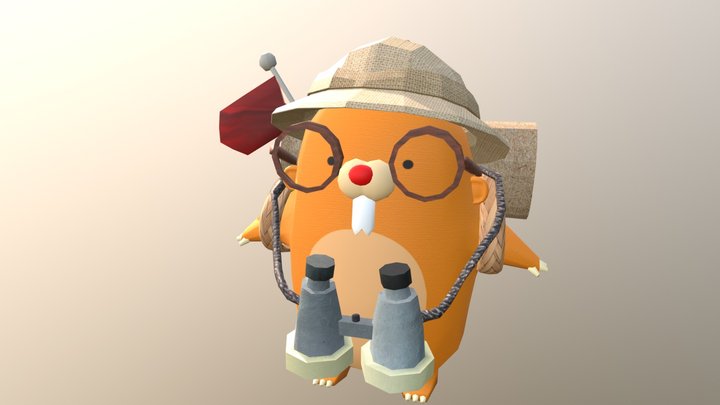 Marmot2 3D Model