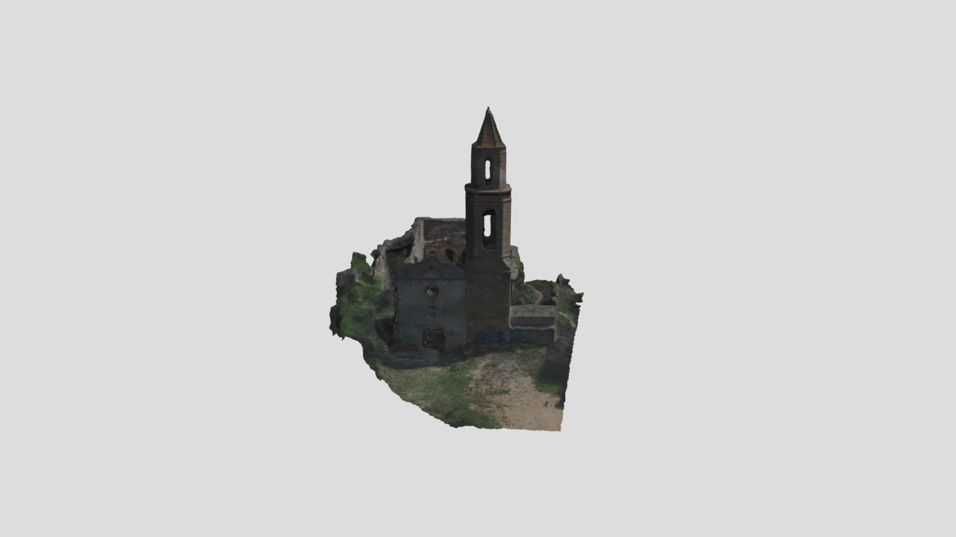Abandoned Marmellà church